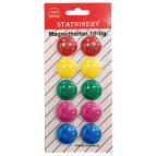 Магниты Д3см 10шт ZRH цветные 3010