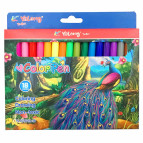 Фломастеры 18цв. Yalong YL875019-18