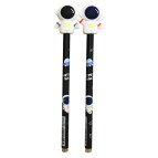 Гелевая ручка с насадкой Космонавт Kuki, пишет синим KK-7193