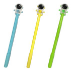 Шариковая ручка с насадкой Космонавт ЛИДЕР ассорти, пишет синим №007