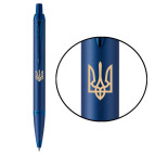 Ручка шариковая Parker 28132_T001y IM 17 Professionals Monochrome Blue Тризуб