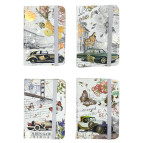 Блокнот А7 80л. ЛИДЕР с резинкой 5701-1 Ретро