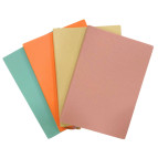 Блокнот А5 80л. ЛИДЕР кожзам 1872-1, ассорти Макарун