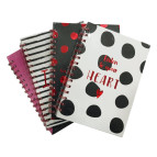 Тетрадь на спирали А5 80л. ТВП обложка Лидер Абстракция 1813-12 в клетку