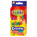 Мел восковой 6цв. Class 7601