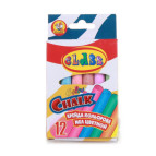 Мелки цветные 12шт/6цв Class 7607