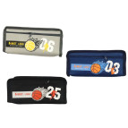 Пенал текстильный Лидер 19*8,5*4,5см, Basket Logo микс №836