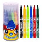 Фломастеры 21 цвет Marco 1633-21 наконечник кисточка