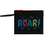 Папка для тетрадей B5 Kite на молнии Roar K22-469-04