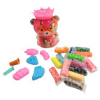 Масса для лепки в ведерке PlayDough 10 цв., с формочками 8704 Медвежонок