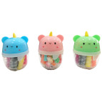 Масса для лепки в ведерке PlayDough 12 цв., с формочками 550 Единорог