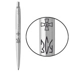 Ручка шариковая Parker 16132_W101b Jotter K61 Эмблема ВСУ + Тризуб ВСУ