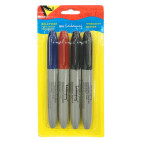 Перманентные маркеры набор Kaikaiying 4шт. 9900-4