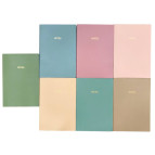 Блокнот А5 80л. ЛИДЕР кожзам 1872-7, ассорти Notes