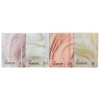 Блокнот А5 96л. ЛИДЕР Разводы с резинкой в клетку 8985-А5