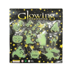 Хеллоуин Набор декоративных элементов Halloween Fluorescent, светятся в темноте №663/23-118 Надписи