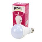 Электро Лампочка LED Eco Lukem с аккумулятором, 9Вт для аварийного освещения LM-EBL9W
