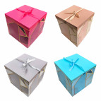 Коробка подарочная Оопт 22*22*22см ассорти 9880-1