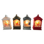 Сувенир Новогодний фонарь LED 13*7*3,5см, ассорти №3119-1