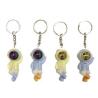 Брелок резиновый Космонавт мальчик 7см, ассорти №BR68