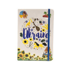 Блокнот А5 80л. ЛИДЕР Украина с резинкой 2508-1-U