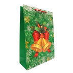 Пакет подарочный бумажный 43*30*12см Новогодний 226-L