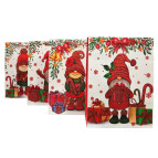 Пакет подарочный бумажный 30*41*12см ООПТ Новогодний 508-L