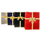 Пакет подарочный бумажный 18*23*10см ООПТ Бант 502-S