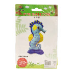 Шарик воздушный фольга Морской конек 69*39см YY-F10985/0985