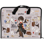 Портфель А4 Kite мод 202 Harry Potter пластик на молнии HP23-202