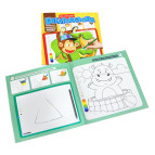 Раскраска 23*23см Апельсин 6л. Многоразоваярисовалочка, Животные зоопарка РМ-54-06