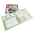 Раскраска 23*23см Апельсин 6л. Многоразоваярисовалочка, Мальчиковый микс РМ-54-04