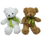 Игрушка мягкая, Медвежонок с бантиком h-40см, ассорти №104