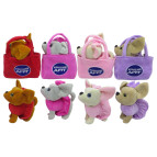 Игрушка мягкая, Собачка в сумочке 22см Лучший друг, ассорти 1388-38-2