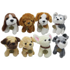 Игрушка мягкая ЛИДЕР Песик h-18см №181