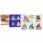 Пакет подарочный бумажный 46*32*15см Новогодний 002-L Гигант