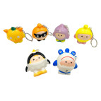 Игрушка-брелок Сквиш антистрес Зверята 5см ассорти 5495