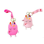 Кошелек детский силиконовый Лидер Единорог, цвет микс 2301-6