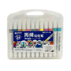 Маркер универсальный акриловый Aodemei Acrylic Marker набор 24 шт 6131-24