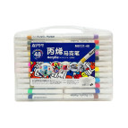 Маркер универсальный акриловый Aodemei Acrylic Marker набор 48 шт 6131-48