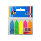 Стикеры-закладки пластиковые 5цв. 45*12мм JT-B32