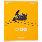 Тетрадь школьная предметная А5+ 168*203мм 48л. Kite в клетку, Cat История K23-240-20