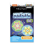 Набор для творчества Апельсин термо Мозаика с магнитом 2в1 НТ-17-03 Мандалы