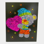 Набор для творчества Апельсин Мозаика из паеток НТ-28-07 Мишка