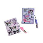 Блокнот А7 42л. кошечка Kuromi с ручкой, ассорти Е-001-K