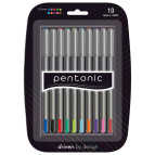 Ручки шариковые Linc набор 10шт Pentonic 1,0мм 412199