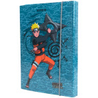 Папка для тетрадей B5 KITE мод 210 плотный картон на резинке Naruto NR23-210