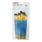 Набор кистей 10шт Art Rangers Art Brush Пони 1011