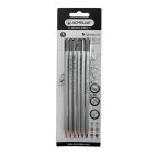 Карандаши чернографитные простые, набор 6шт. Acmeliae в блистере 43709