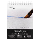 Альбом на спирали Smiltainis для акварели А5 20л. 260г/м среднее зерно 5AS-20(260)TS